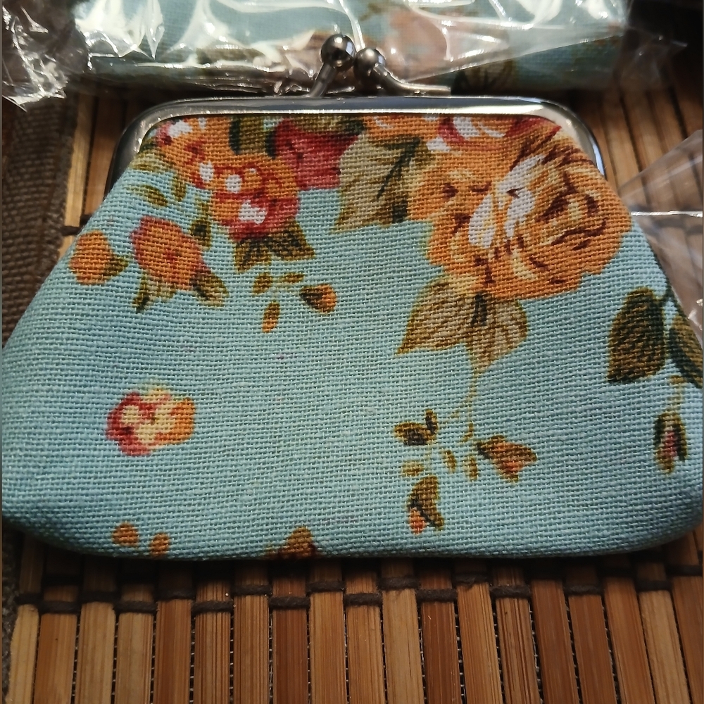 Canvas Coin Purses - Picture 6 of 8